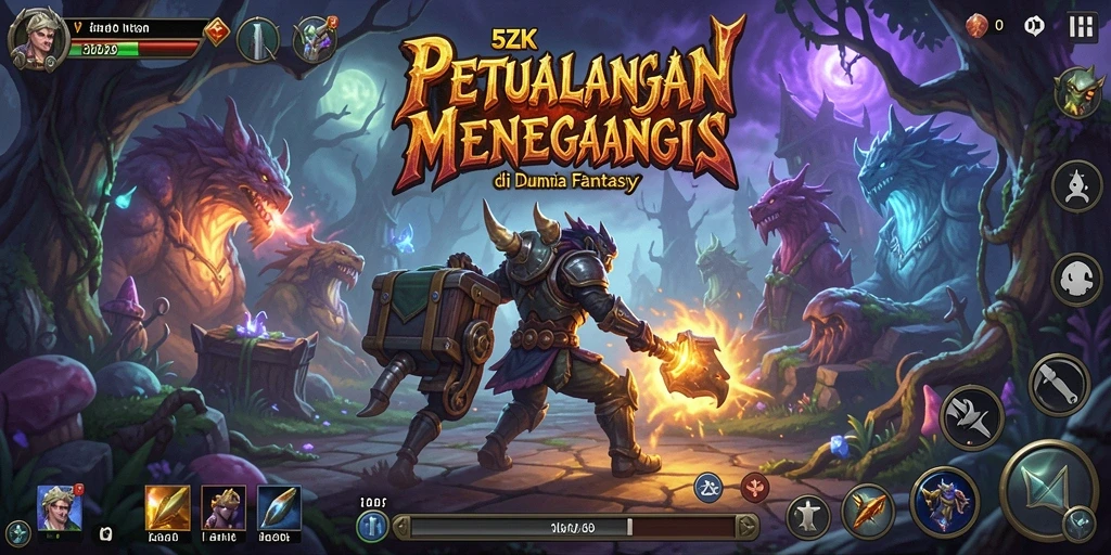 Tampilan gameplay <strong>5ZK</strong> yang mendebarkan dan penuh aksi.
