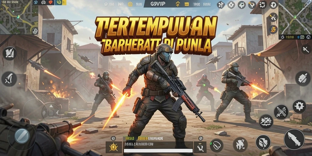 Tampilan seru pertempuran G9VIP dengan grafik menakjubkan.