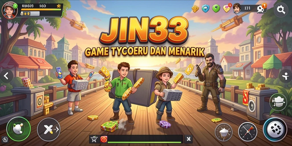 Tampilan gameplay JIN33 yang penuh strategi dan tantangan.