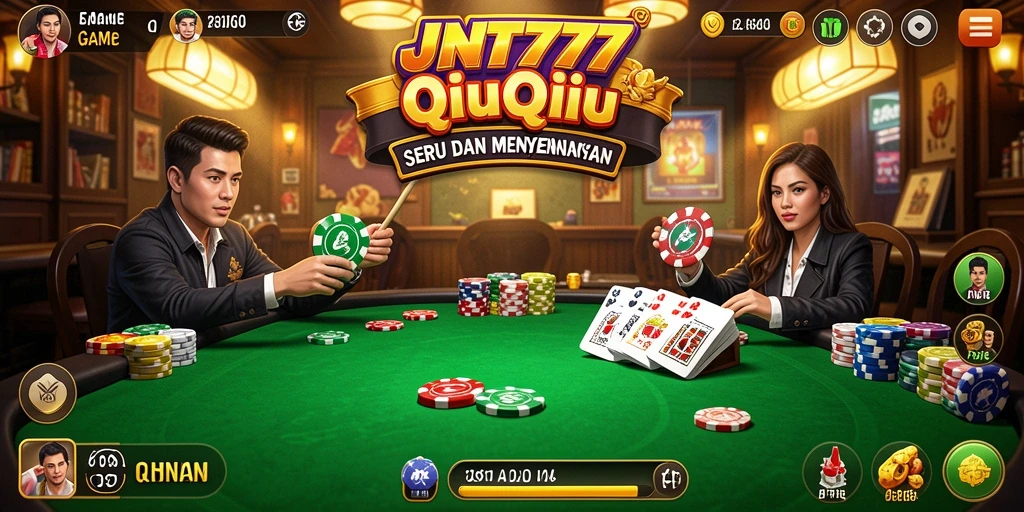 Tampilan gameplay seru dari JNT777 QiuQiu.