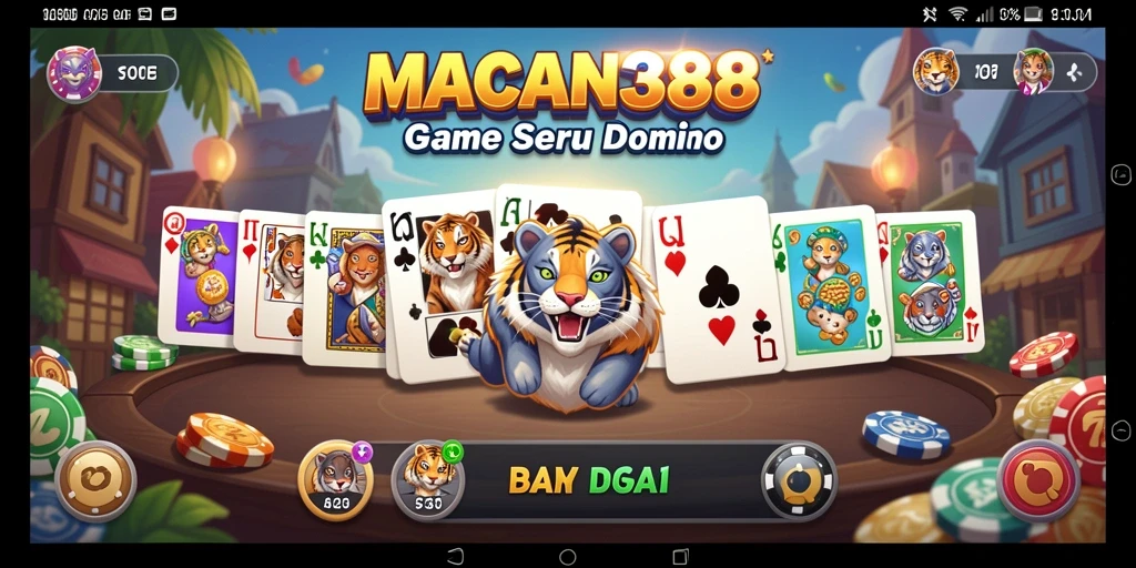 Tampilan gameplay seru dan interaktif dari MACAN388.