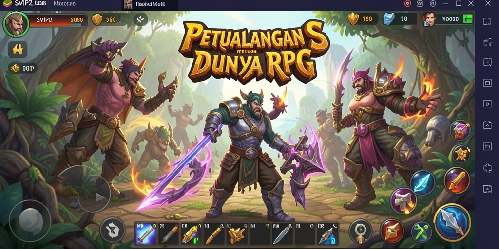 Tampilan gameplay SVIP2 yang menegangkan dan penuh aksi.